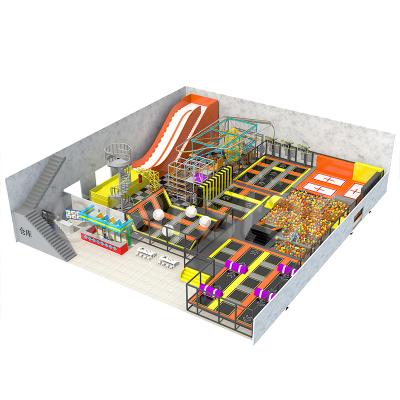KUTE Play | 600sqm Commercial Trampoline Park - Indoor Family Entertainment Center
