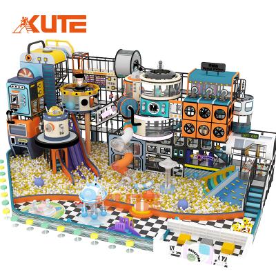KUTE 420㎡ Cyber Space Station Themed Indoor Playground | Custom High-ROI Kids Soft Play Center