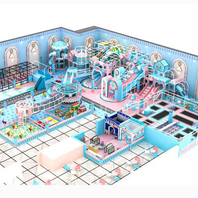 ✅ 【KUTE】1300㎡ Custom Macaron Themed Indoor Playground | Full-Scene Interactive Kids' Play Center