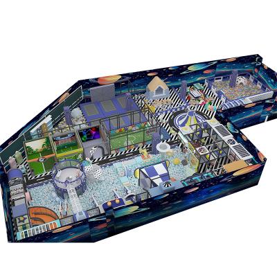 ✅ 【KUTE】1100㎡ Immersive Space Themed Custom Indoor Playground | Tech-Style Kids' Play Center