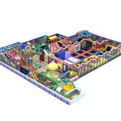 ✅ 【KUTE】800㎡ Custom Circus Carnival Themed Indoor Playground | Vibrant Small Commercial Kids' Play Center